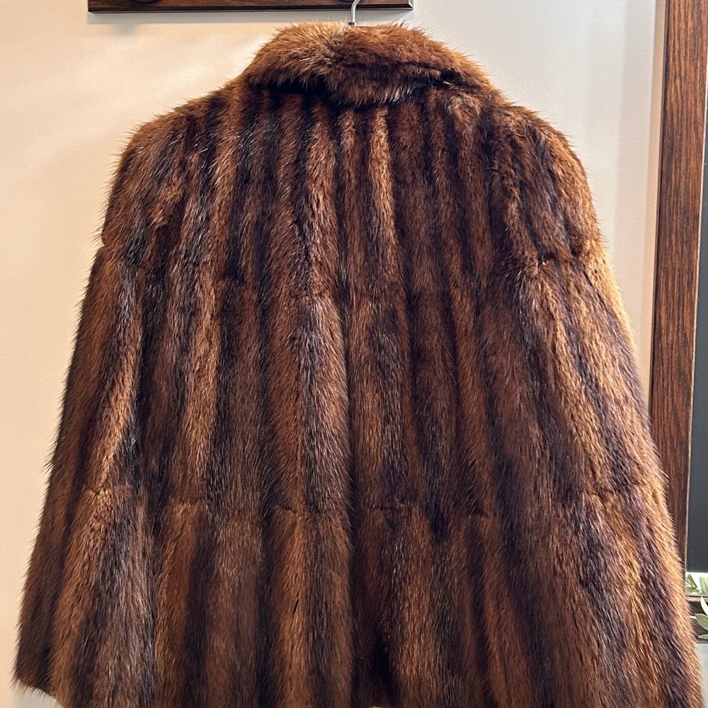 Fur Stole Vintage 1920s Beckman's Mink - Picture 3 of 16